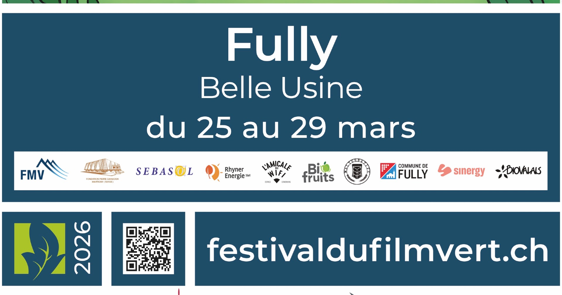 Festival du Film Vert Fully 2026