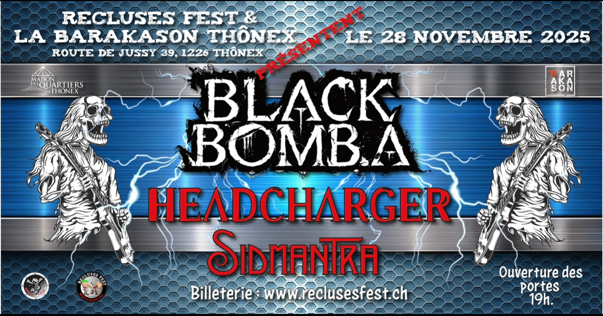 Recluses Fait BLACK BOMB A + HEADCHARGER + SIDMANTRA
