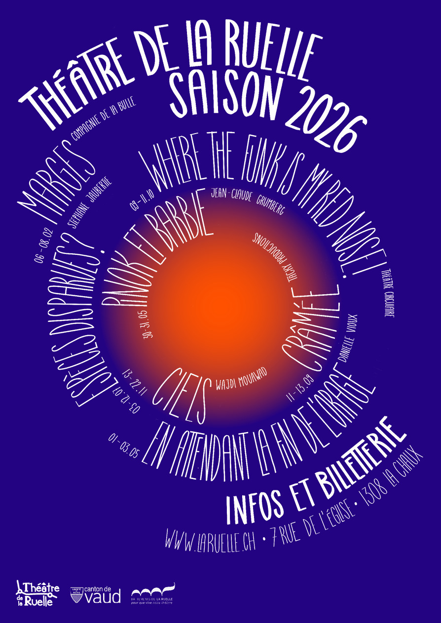 THEATRE DE LA RUELLE SAISON 2026