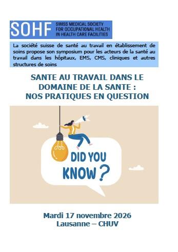 CONGRES DE LA SOHF